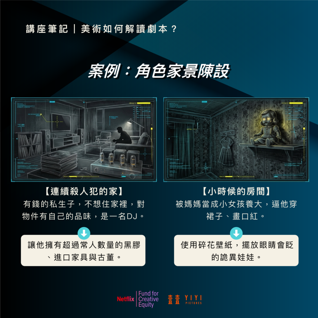 蕭仁傑:我們加進去的想法,無論多麼天馬行空,都必須是為了服務劇本 7 講座_美術_05